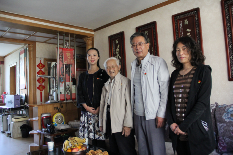 中共青海省第三建筑工程有限公司支部委員會開展“走訪慰問暖人心，紅色精神永傳承”活動
