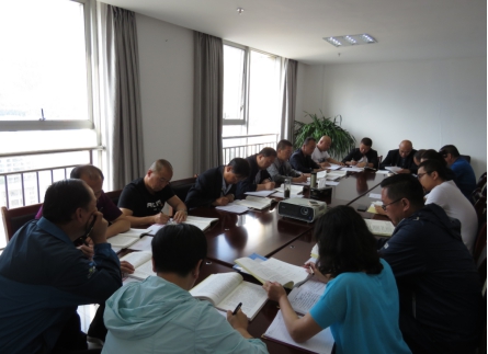 配送公司黨委召開“不忘初心、牢記使命”主題教育學習交流會
