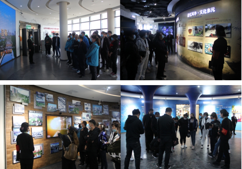 三建公司、現(xiàn)代物流公司黨支部聯(lián)合開展“參觀愛國教育基地，弘揚愛國主義精神”活動